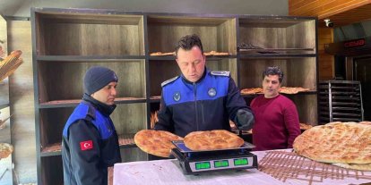 Bayburt’ta fırınlara hijyen ve gramaj denetimi