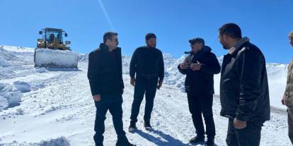 Kaymakam Akköz Karla Mücadele Çalışmalarını İnceledi