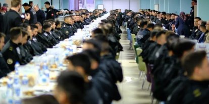 Bayburt POMEM öğrencileri iftar sofrasında buluştu