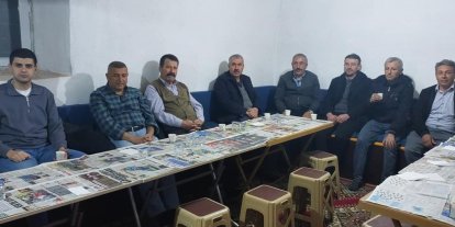 Dumlupınar Kaymakamı Teltik, muhtarlarla iftar yemeğinde bir araya geldi