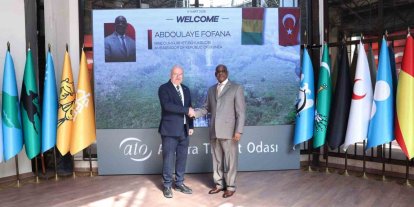 ATO Başkanı Baran: "Gine ile ticaret hacmimizi kısa süre içerisinde 500 milyon dolar seviyesine taşıyabileceğimize inanıyorum"