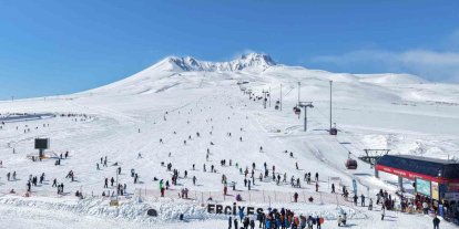 Erciyes, ara tatil ve Ramazan Bayramı’nda kayakseverleri bekliyor