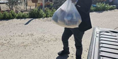 Onlarca aileye gıda kolisi dağıttı