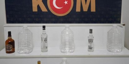 Kırşehir’de kaçak alkol ele geçirildi