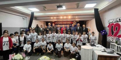 Zonguldak’ta Gazi Mustafa Kemal Ortaokulu’nda Pi Günü kutlandı