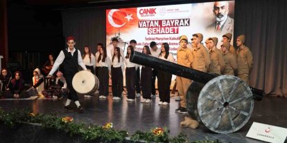Canik Belediyesi’nden ’Vatan, Bayrak, Şehadet’ programı