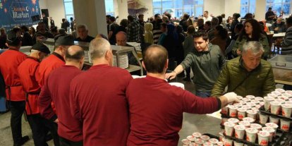 OMÜ’de 2 bin kişi aynı iftar sofrasında buluştu