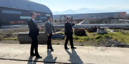 Samsun’da sanayi ve lojistik yatırımlarına yakın takip