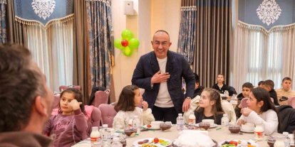 Başkan Kavuş, çocukların ilk oruç ve ilk iftar heyecanını paylaştı