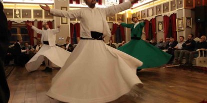 Mevlevi mukabelesi büyüledi