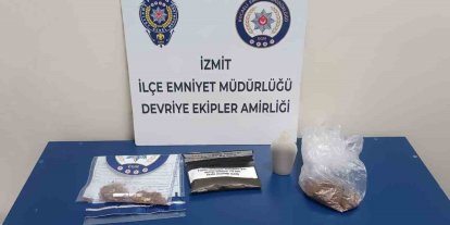 Üst aramasında narkotik madde ele geçirildi