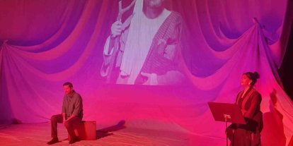 Tiyatro Anadolu, Düzce’de "Aşk Neyledi Yunus" ile sahne aldı