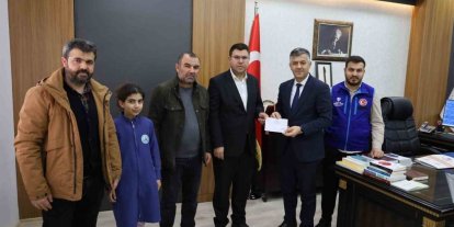 Gaziantep’te imam hatip öğrencilerinden Filistin’e anlamlı destek