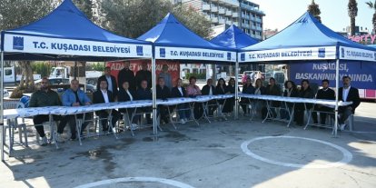 Gözaltına alınan Başkan Günel için ’Demokrasi nöbeti’ başladı