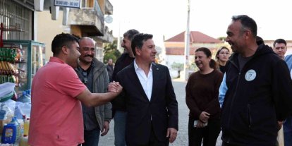 Başkan Aras Bafa’da halkla buluştu