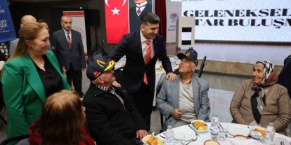 Şehit aileleri ve gaziler iftarda bir araya geldi