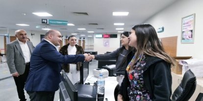 Başkan Albayrak, sağlık çalışanları ile bir araya geldi