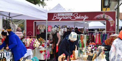 Kadın girişimciler ’Bayram Sokağı’ kapılarını açtı