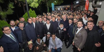 Başkan Yılmaz TÜGVA’lı gençlerle sahurda buluştu