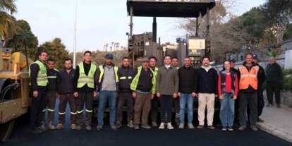 Bodrum’da Bergamut Caddesi yenilenen yüzüyle hizmete açılıyor