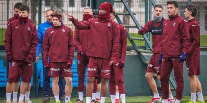 Trabzonspor ara vermeden Eyüpspor maçı hazırlıklarına başladı