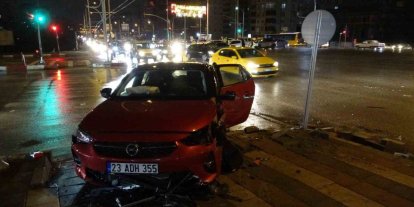 Malatya’da iki otomobil çarpıştı: 5 yaralı