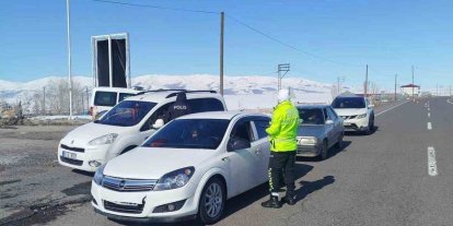 Patnos’ta bayram öncesi trafik denetimleri artırıldı