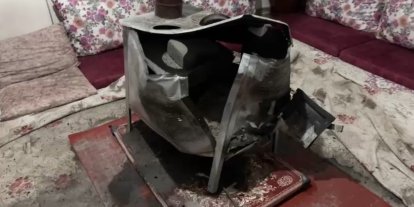 Yüksekova’da odun sobasında patlama: Bir aile ölümden döndü