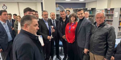 Kasapoğlu ve Özkan’dan Alaşehirli öğrencilere tebrik