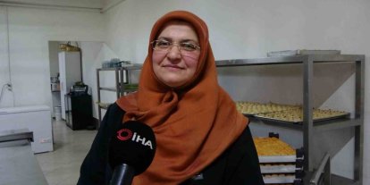 Malatya’da kadın kooperatifinde bayram mesaisi