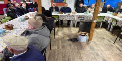 Şehit ailesinden iftar yemeği