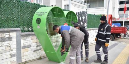 Atakum’a doğa dostu geri dönüşüm kutuları