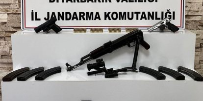 Diyarbakır’da silah kaçakçılığı operasyonu