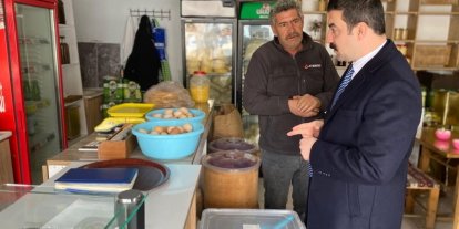 Kaymakam Akköz’den Arpaçay’da esnaf ziyareti