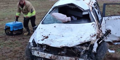 Afşin-Göksun karayolunda kaza: 2 yaralı