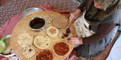 Asırlık "külçe tatlısı" geleneği bayramda yaşatılıyor