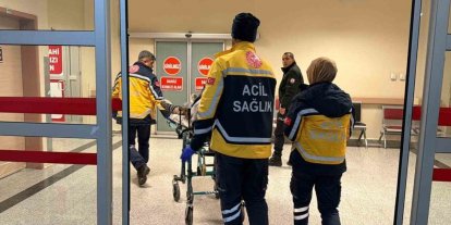 Kazara kendini vuran şahıs yaralandı