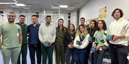 Yunusemre’de nöbetçi doktorlar unutulmadı