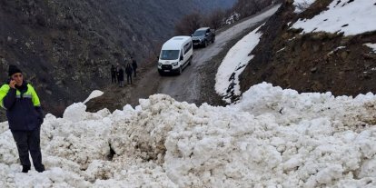 Çatak’ta çığ düştü: 1 mahalle ve 8 mezraya ulaşımı sağlanamıyor