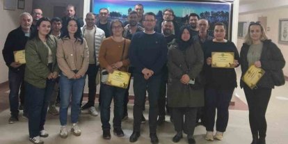 Edirne’de diplomalı çobanlar kursu tamamladı