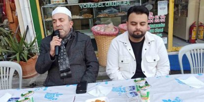 Sokak iftarında esnaf ve vatandaşlar bir araya geldi