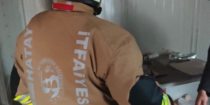 Kumlu’da ev yangını