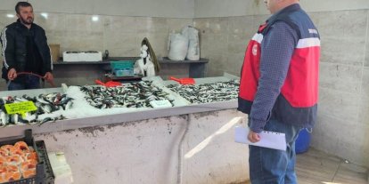 Emet’te balıkçılara yönelik denetim yapıldı