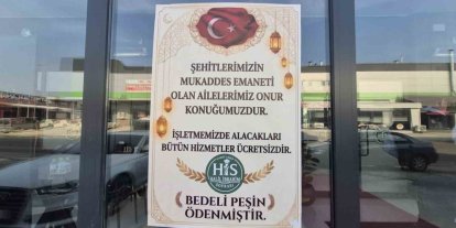 "Bedeli peşin ödendi" dediler, bütün hizmetlerini ücretsiz yaptılar