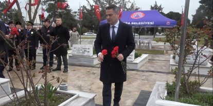 Şehitler Bafra’da dualarla anıldı