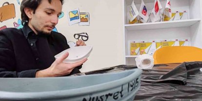 Genç ellerden "Nusret 1915" dokunuşu Menteşe’de seramik atölyesiyle tarih canlandı