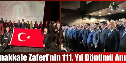 Kars’ta Çanakkale Zaferi’nin 111. Yıl Dönümü Anıldı