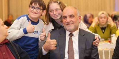 Canik’te gönül sofralarının misafiri özel çocuklar