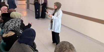 Bayburt’ta vatandaşlar böbrek sağlığı ve yaşlı bakımı konularında bilgilendirildi