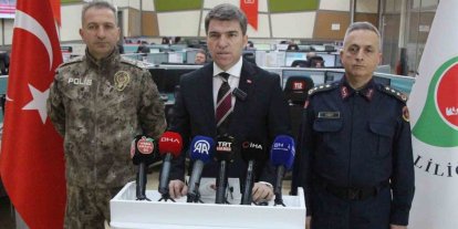 Vali Bakan: "Huzurlu bayram için tedbirler planlandı"